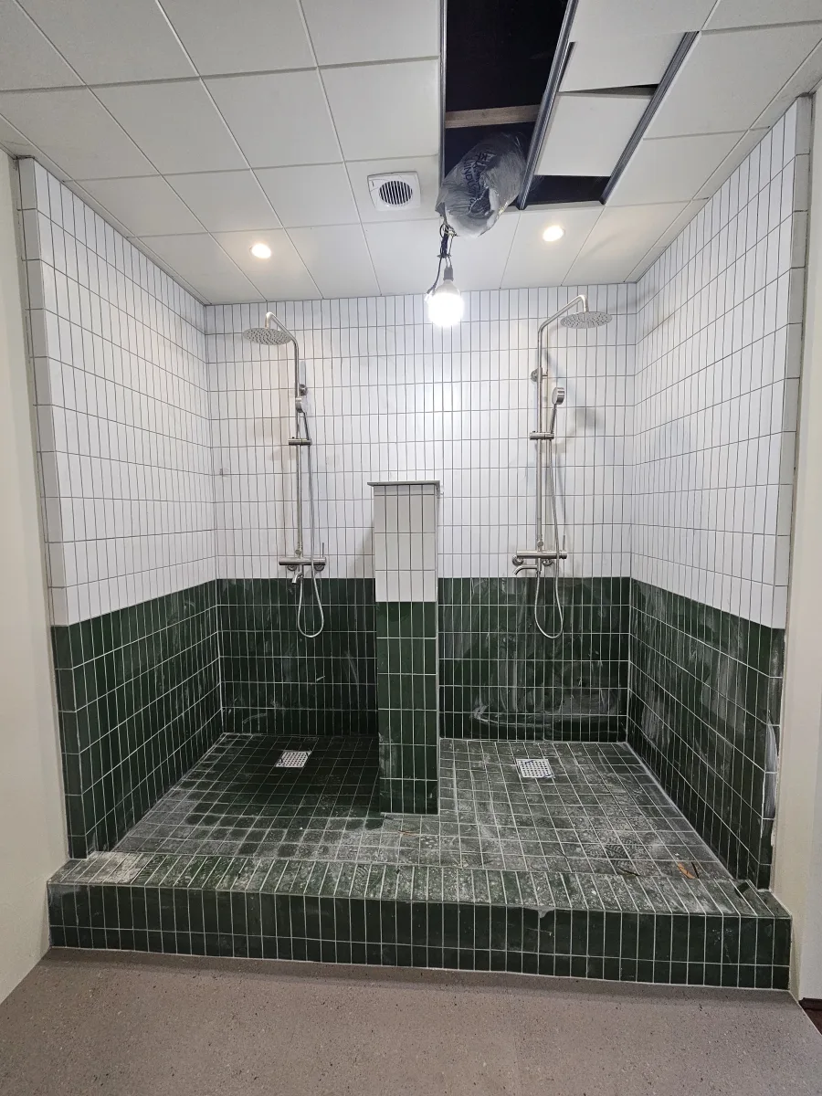 맞춤형 유리 샤워부스 시공 전